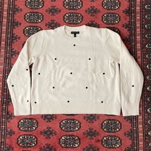 Banana Republic Polka Dot Cotton Sweater